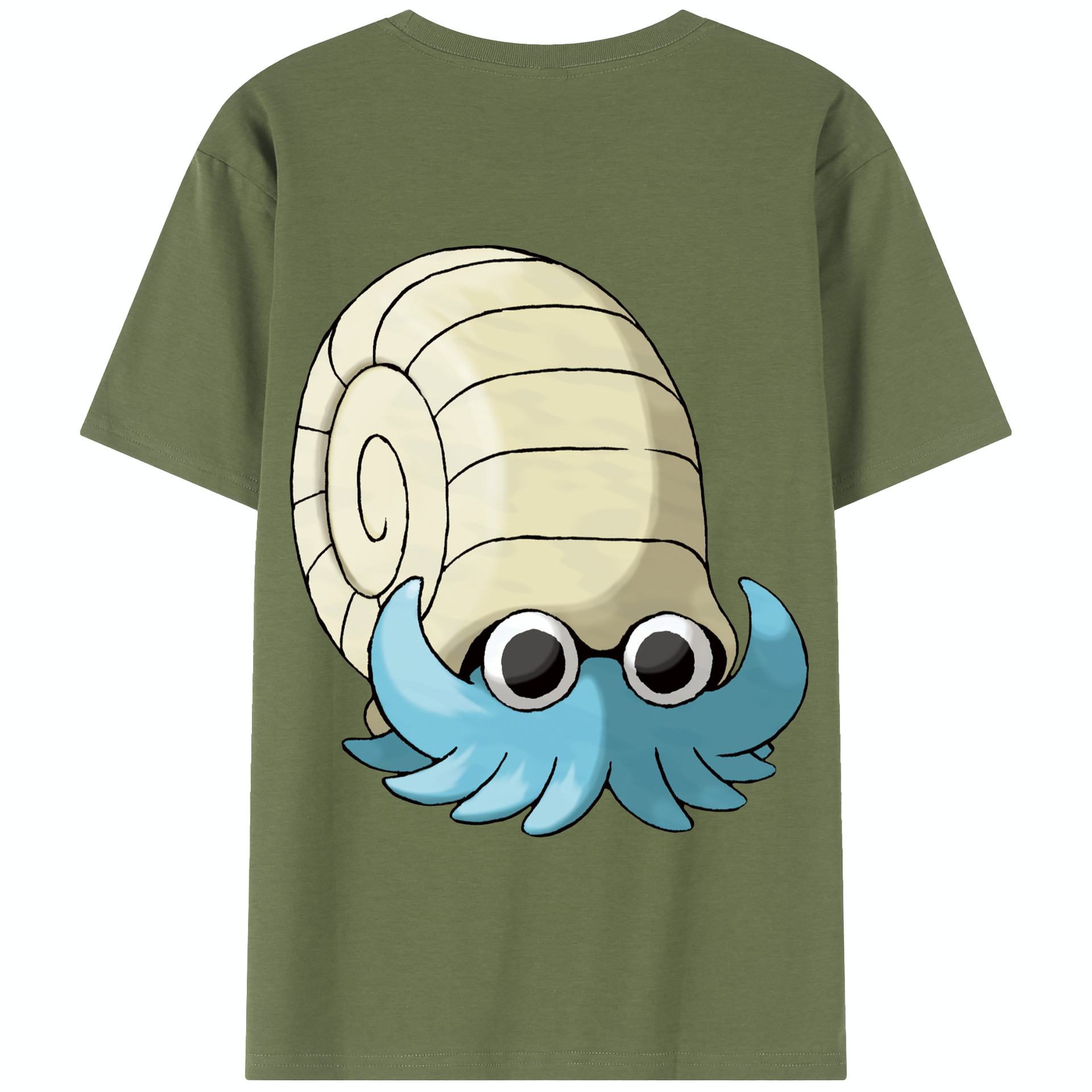 （画像用） ポケットモンスター Pokémon 綿100％半袖Tシャツ（背面プリント）